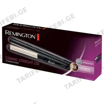 თმის უთო REMINGTON S3500 E51 CERAMIC STRAIGHT 230 შავი